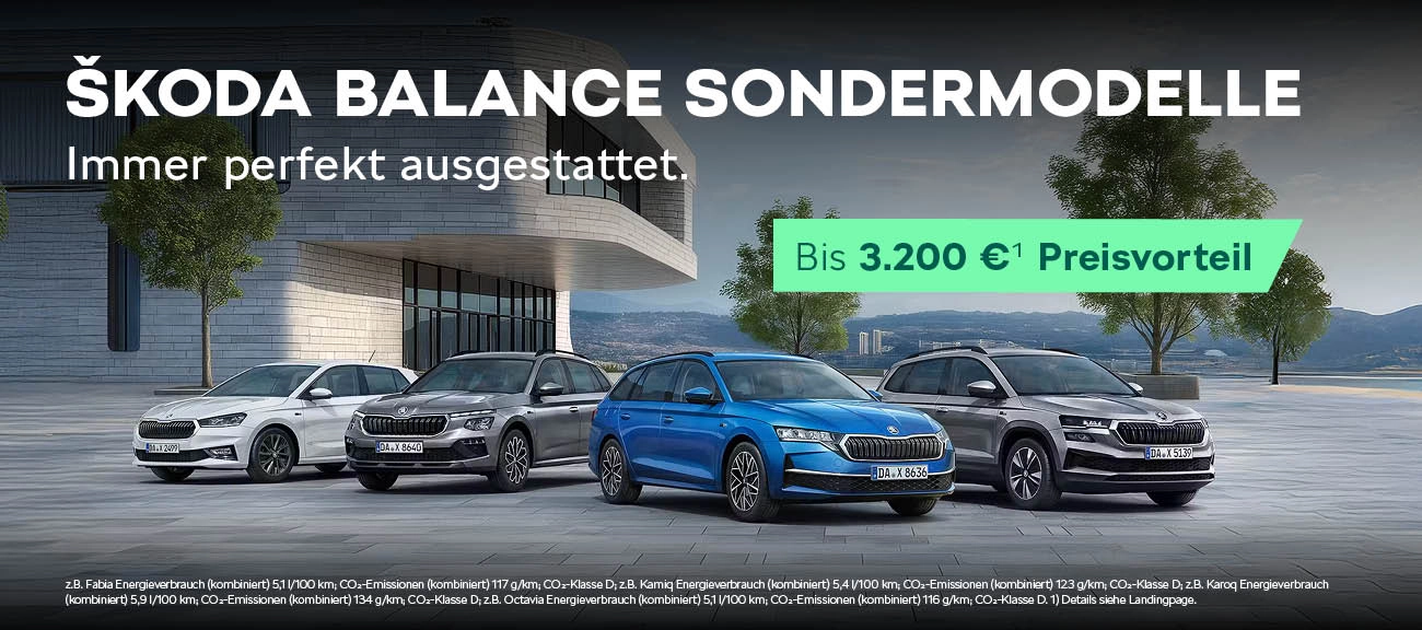 Skoda Balance Sondermodelle