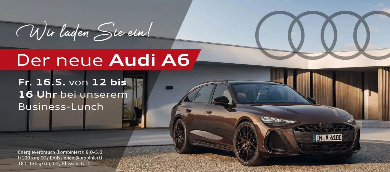 Slider Audi A6 Business Lunch