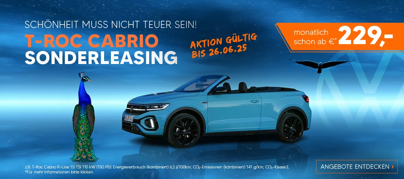 T-Roc Cabrio Speziwoche
