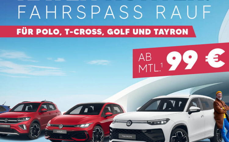  VW Plus Leasing Aktion
